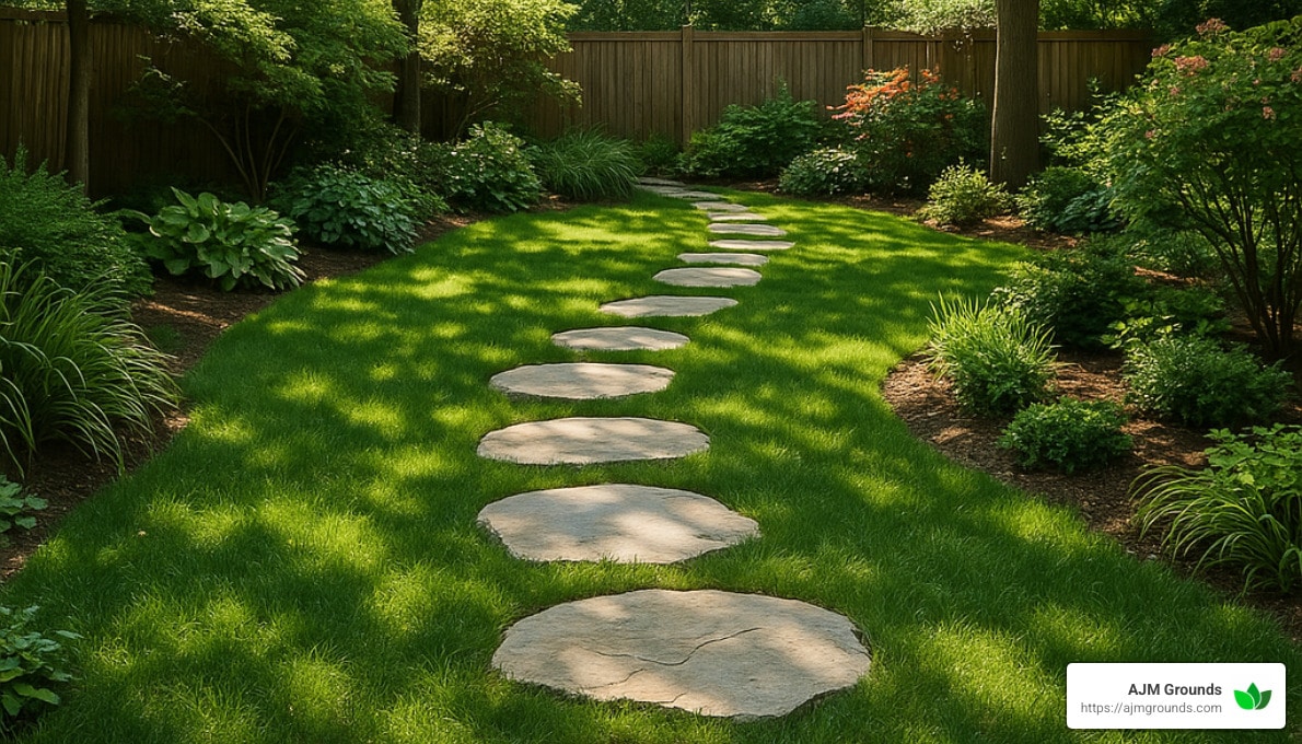 Step Up Your Garden Game: Installing a Stepping Stone Walkway