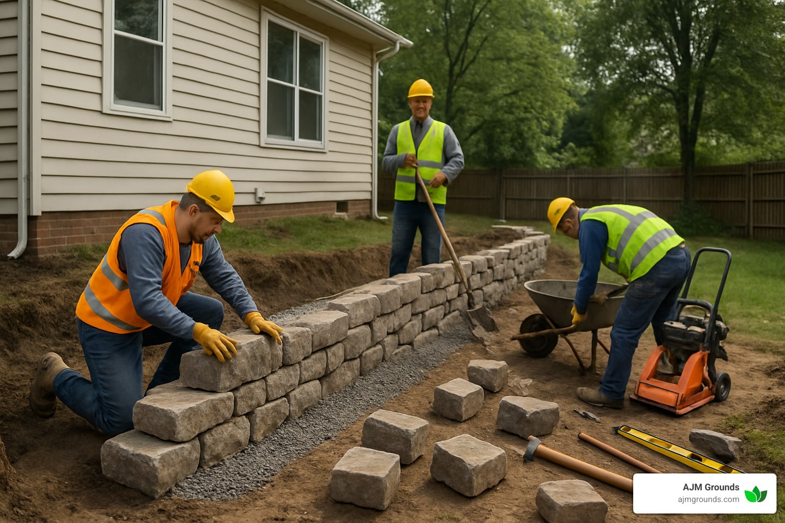 Stacking Up the Best Retaining Wall Builders Near You