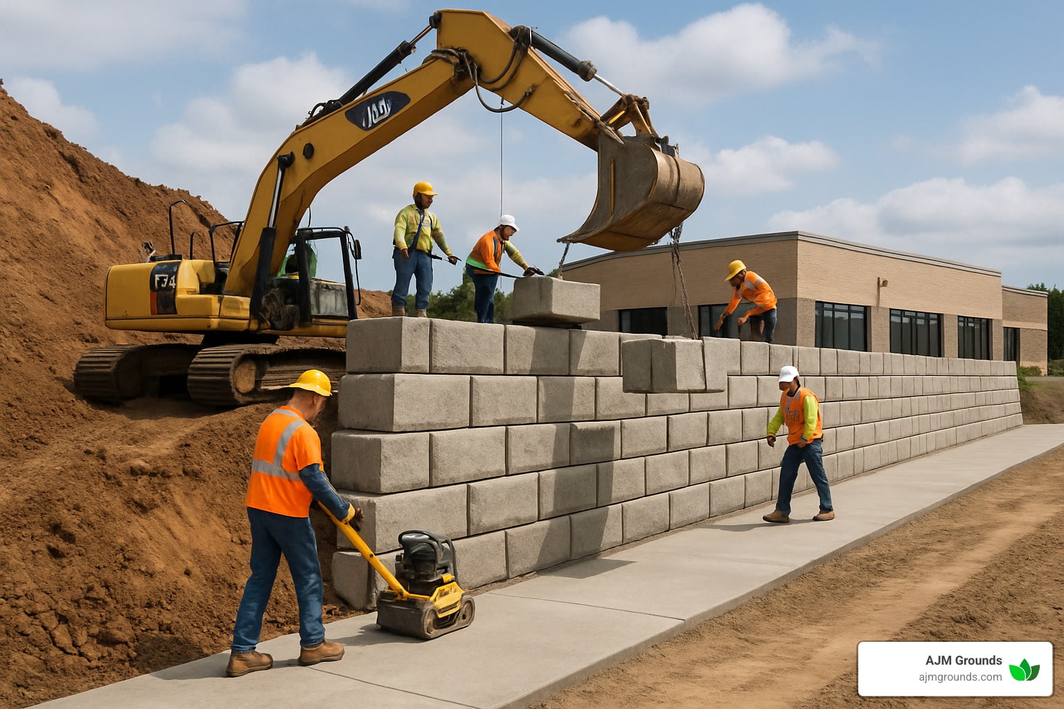 Concrete Retaining Walls for Commercial Projects Made Simple