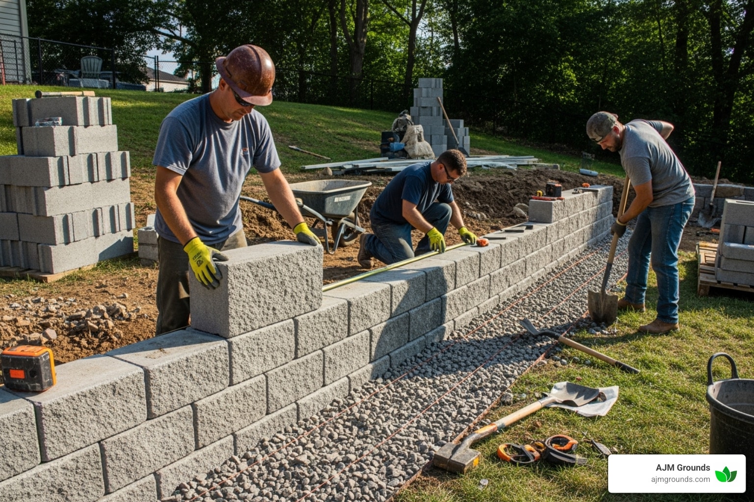 Your Search Ends Here: Top Retaining Wall Services