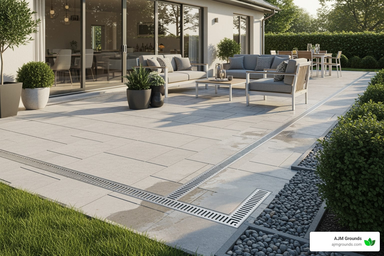 Drainage Done Right: Installing a System for Your Patio